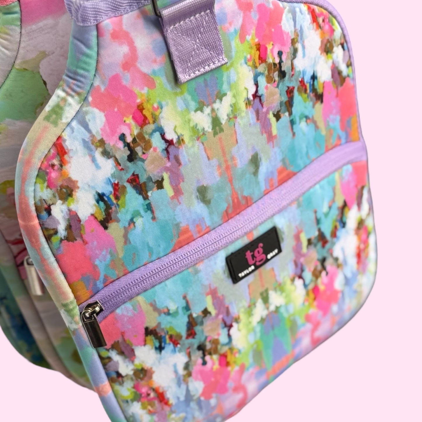 Super Sale! Laura Park Pickleball Paddle Cover | lavendar pastels