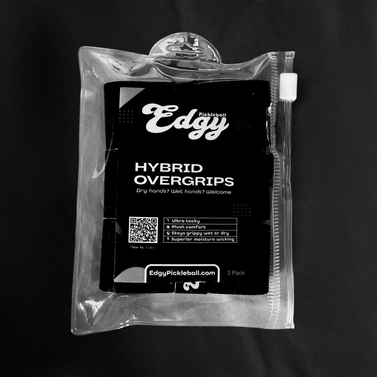 Hybrid Overgrip | 3 Pack | black