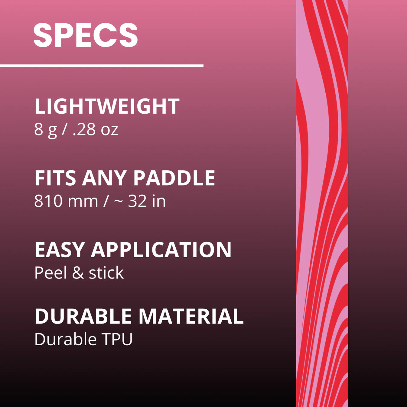Edge Tape | Groovy Pink