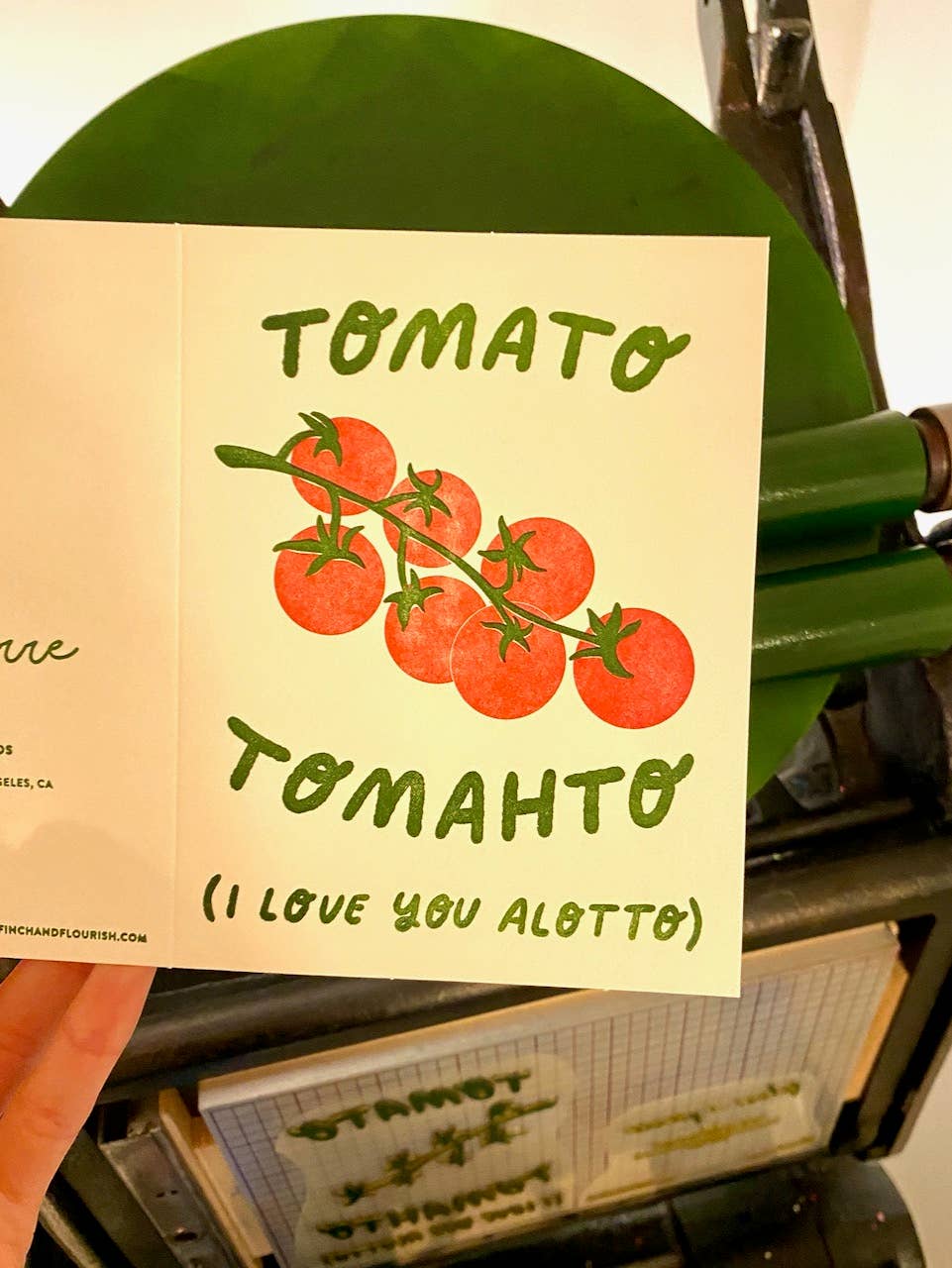 Tomato Tomahto | i love you alotto