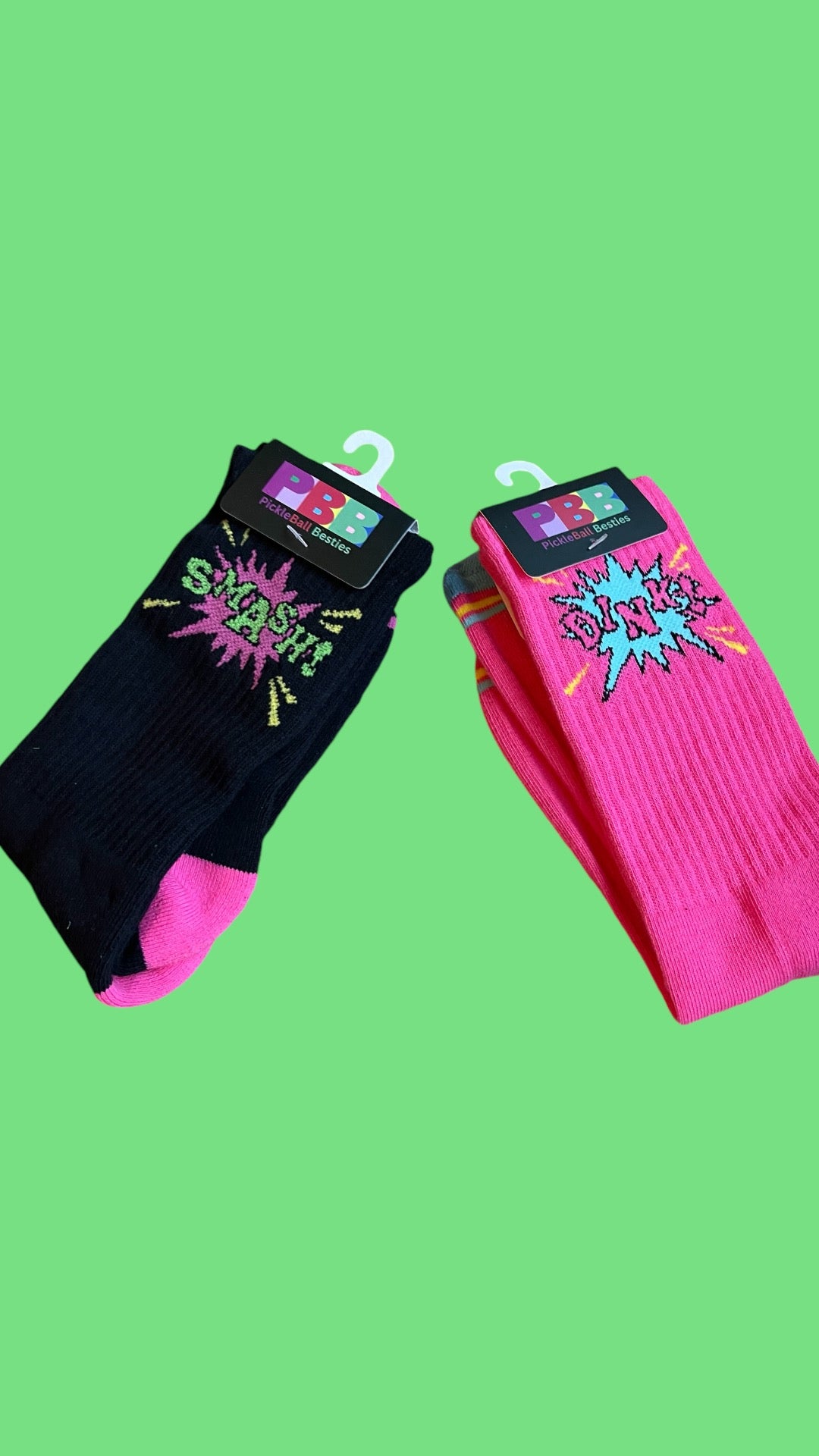 SMASH! Fun Socks | Black
