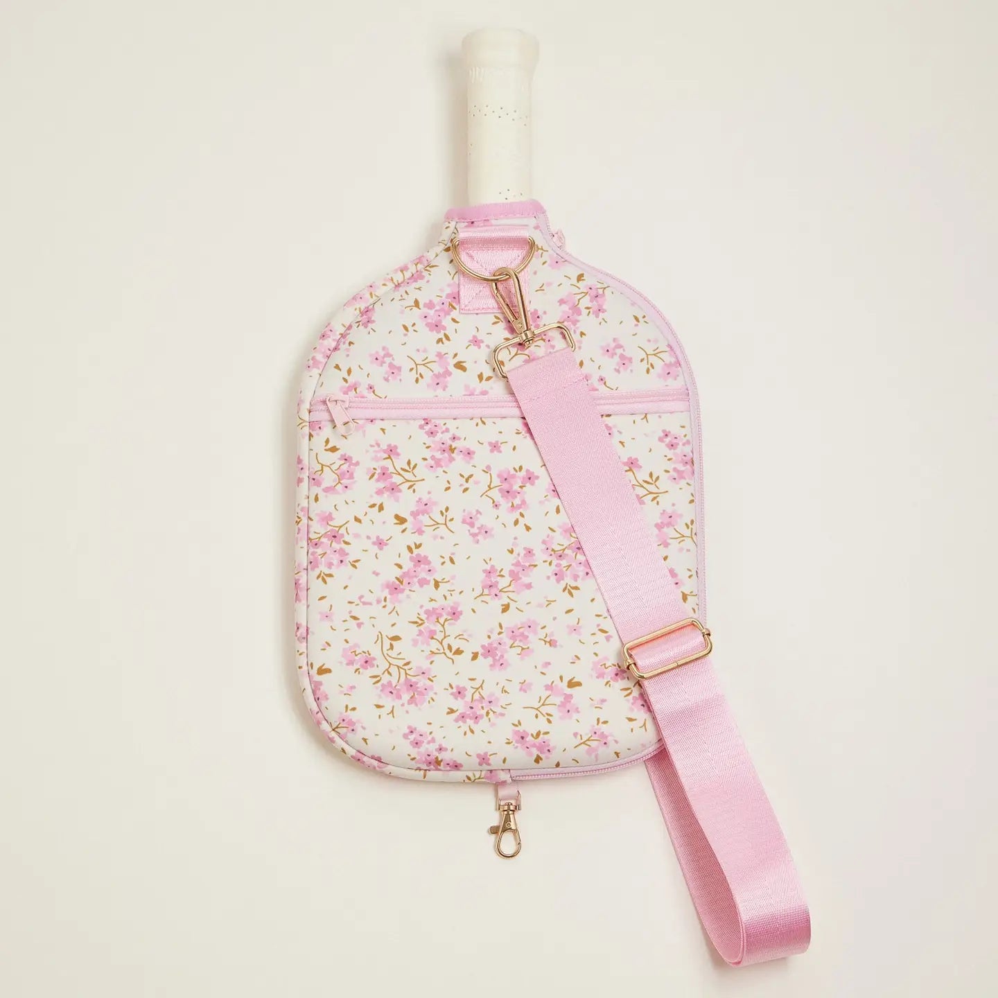 Floral Pickleball Paddle Cover | pink