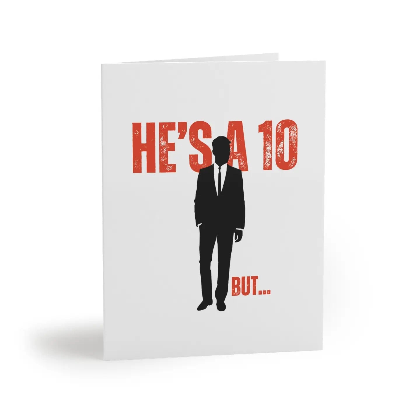 Pickleball Greeting Card | HE'S A 10 BUT HIS DUPR IS A 2.5