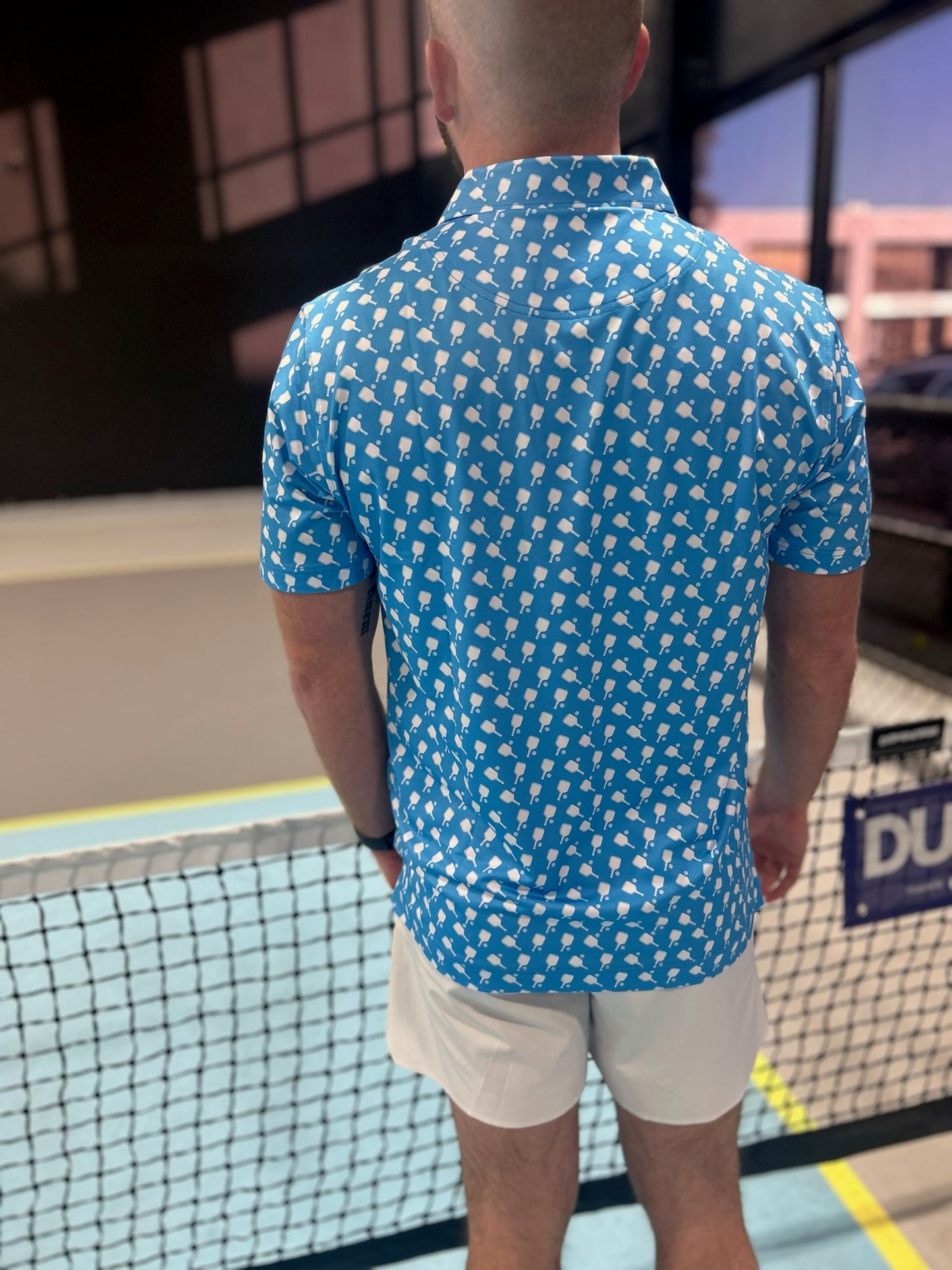 Men's Pickleball Performance Polo | Pickled Blue