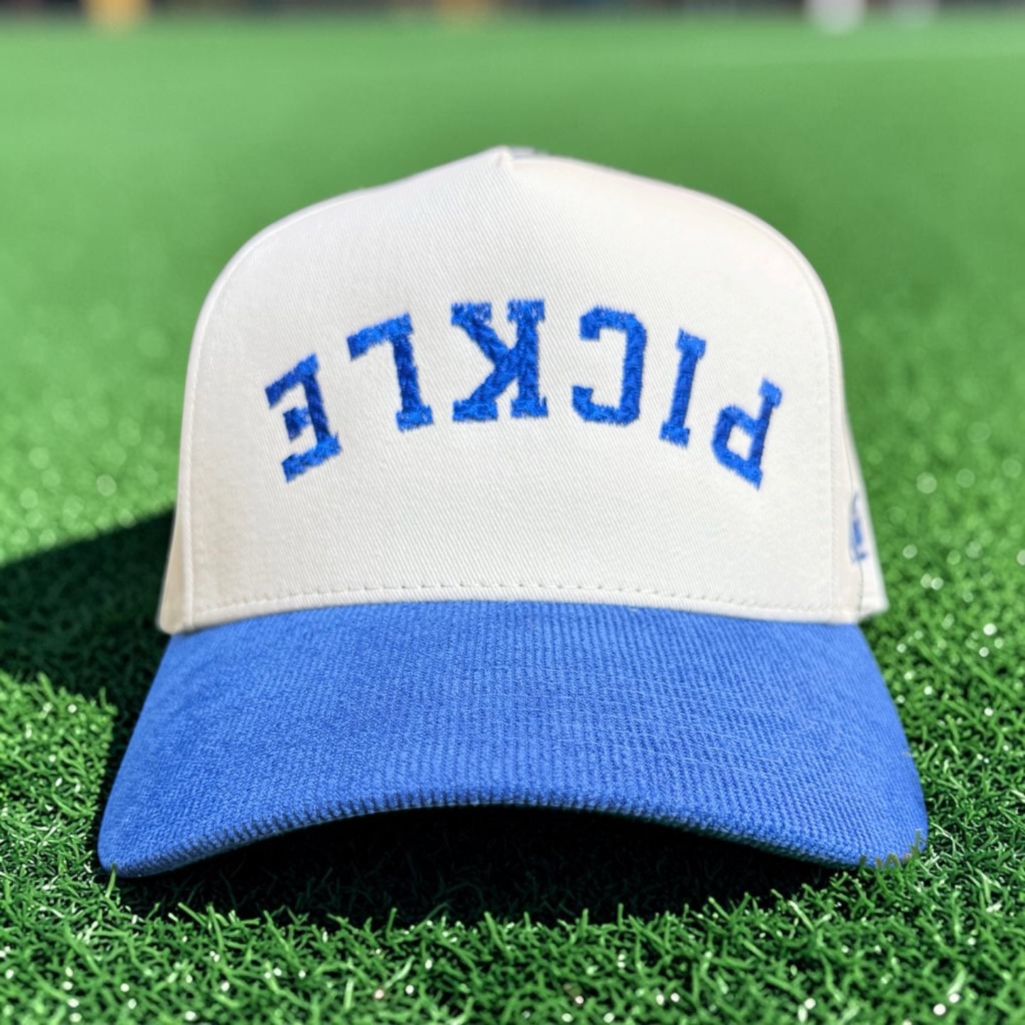 PICKLE Corduroy Hat | true blue