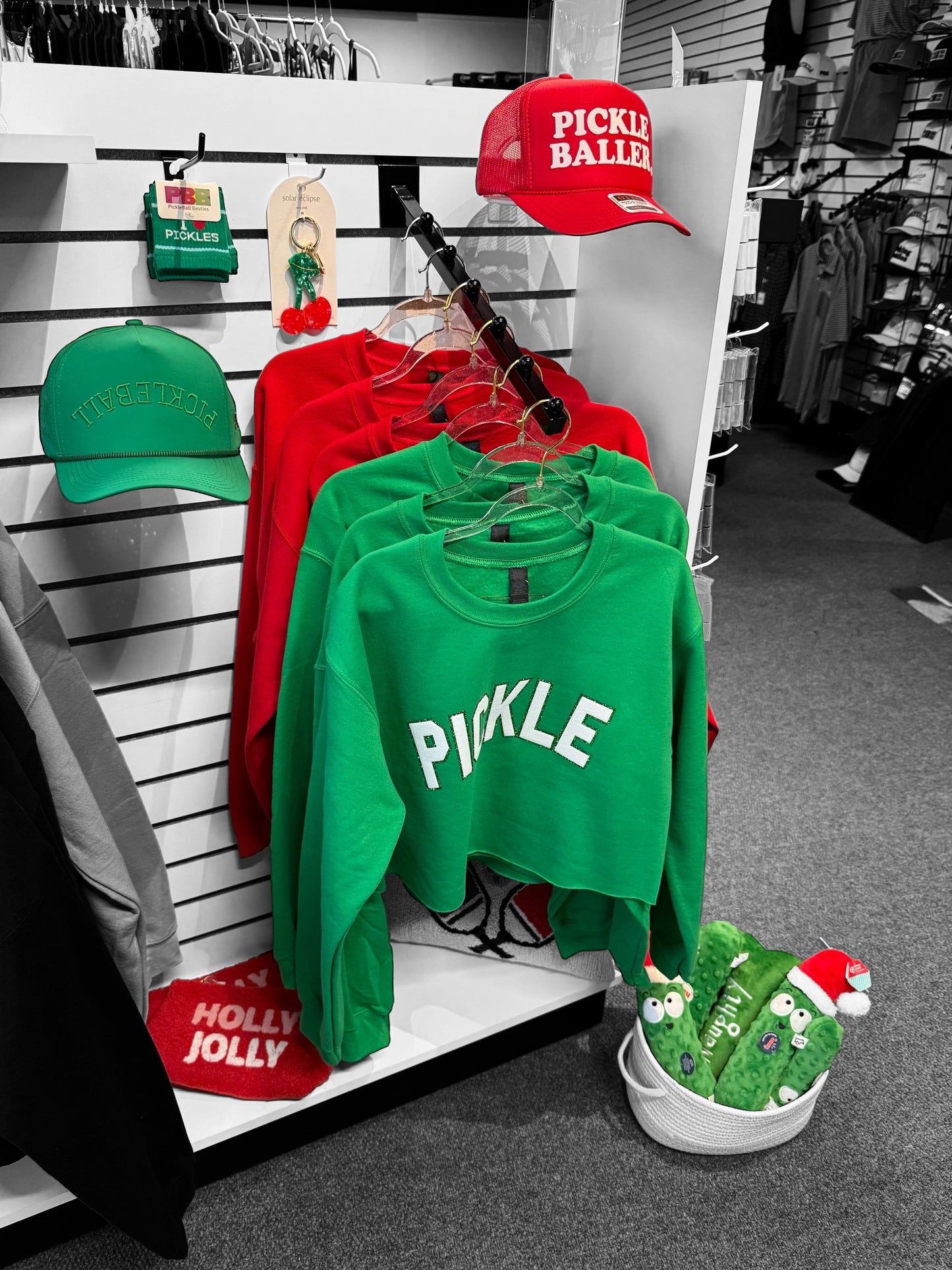 PICKLEBALL Upside Down Hat | green + green