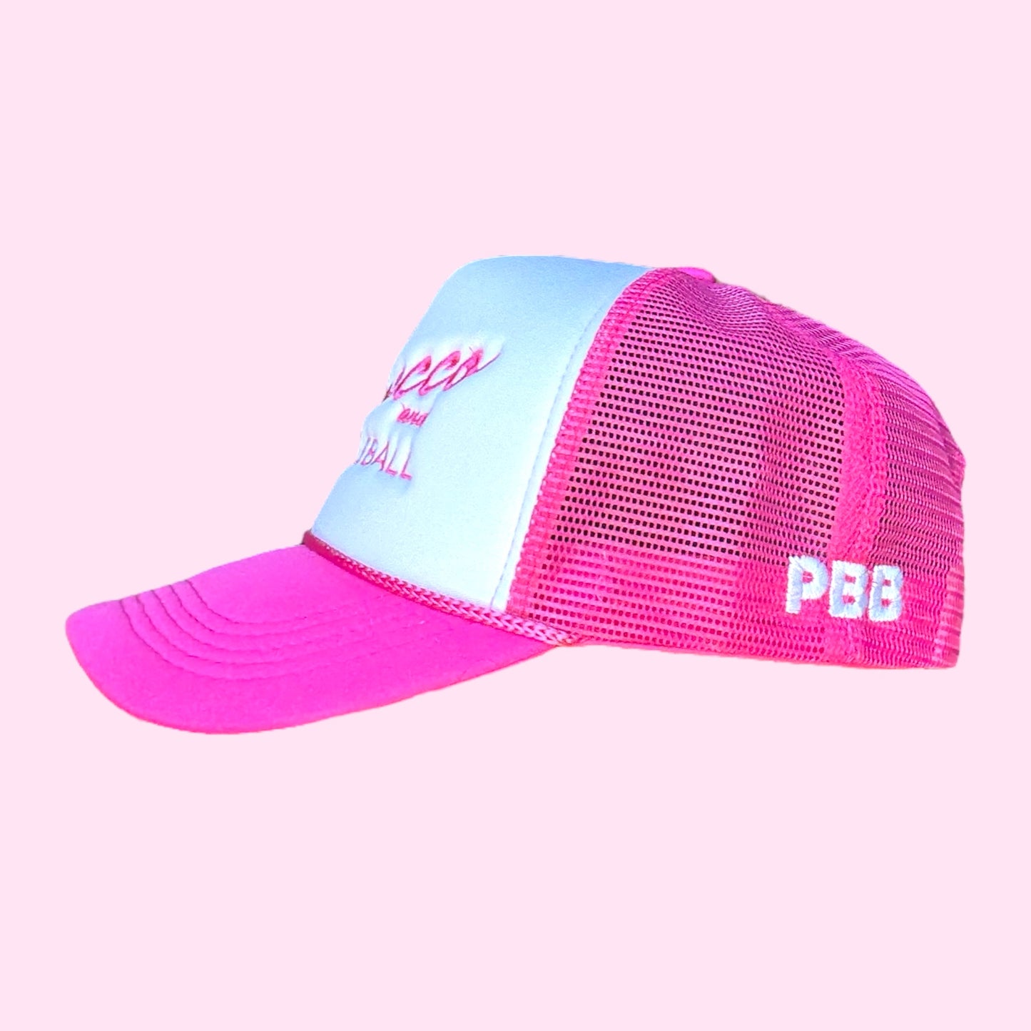 Prosecco and Pickleball Hat | Hot Pink