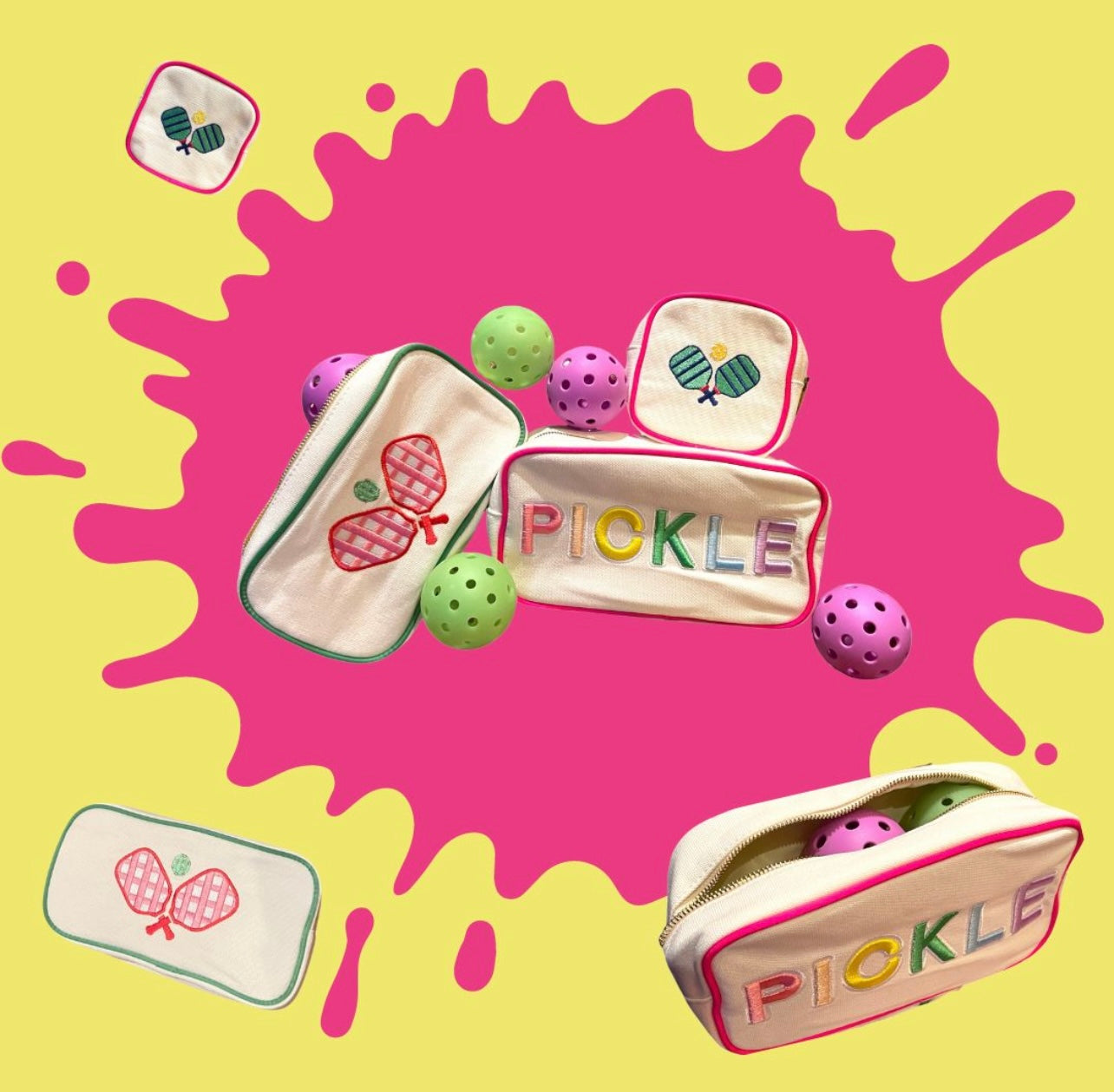 GIFT BUNDLE! Trio of 3 Canvas Pouches | Large, Medium, & Small