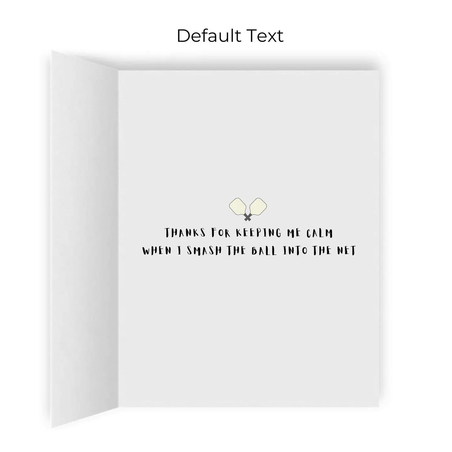 Pickleball Greeting Card | best pickleball partner