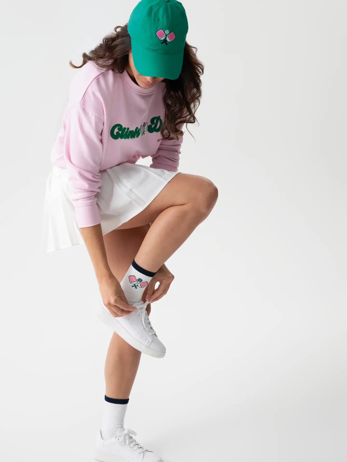 Clink & Dink Sweatshirt | pink