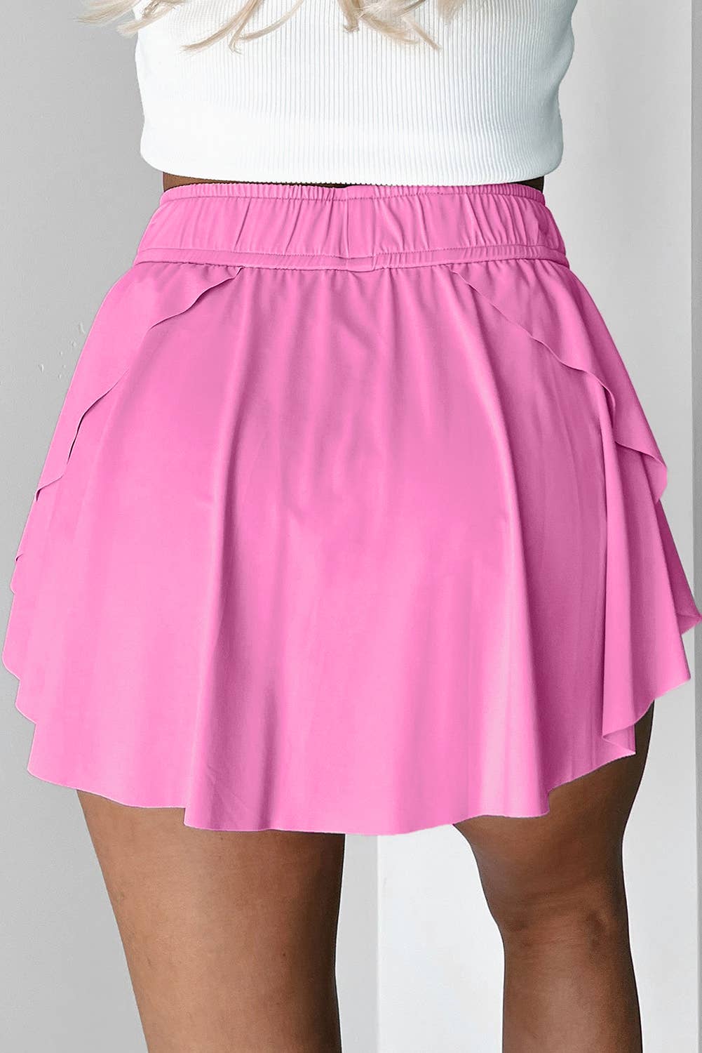 Flare Skort | pink