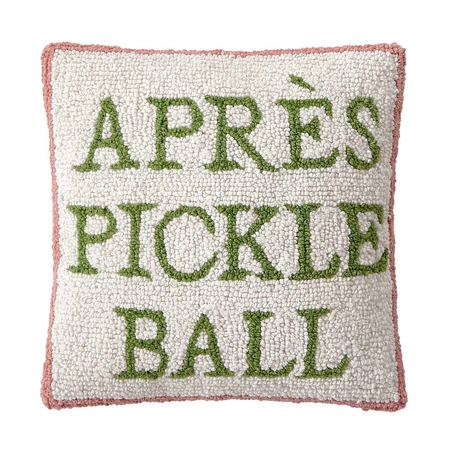 COMING SOON! Apres Pickleball Hook Pillow