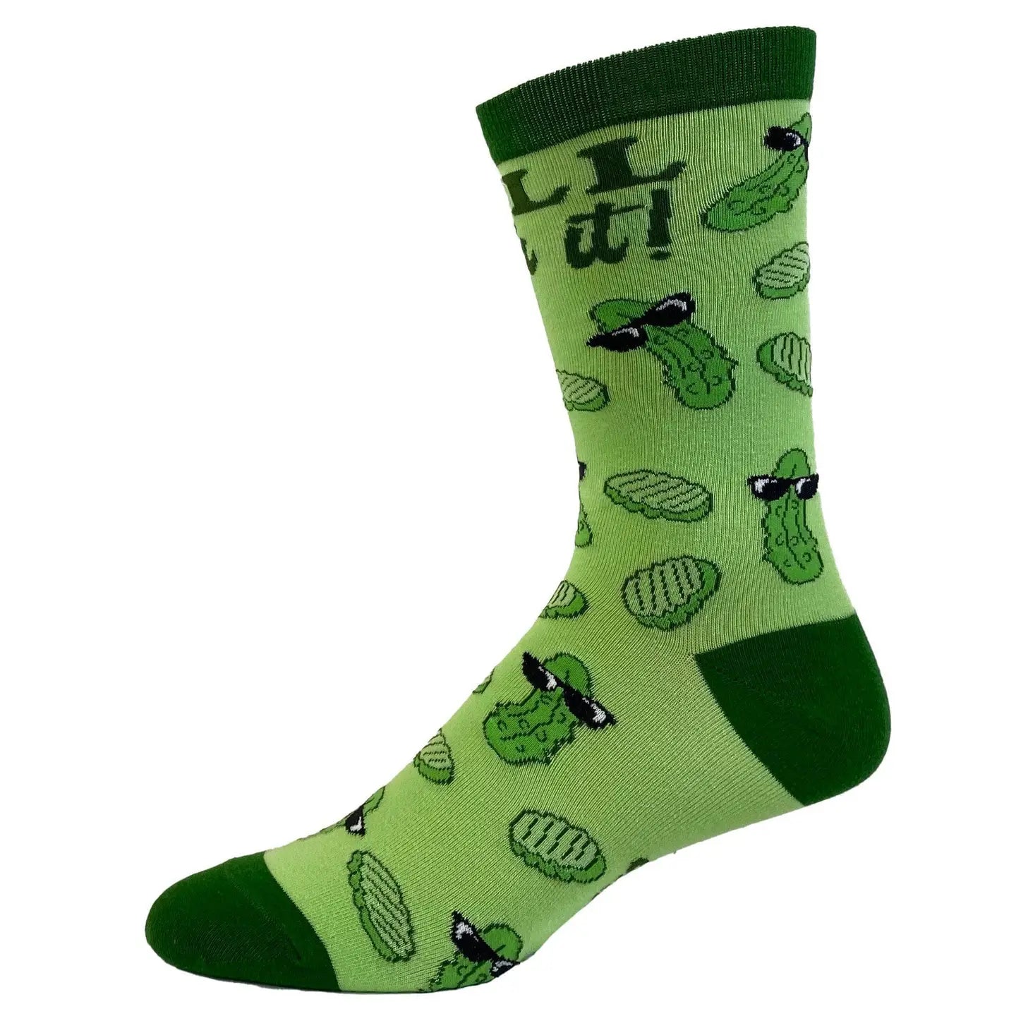 DILL with It Socks| green + pickles