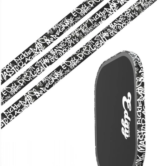 Edge Tape | black + white graffiti