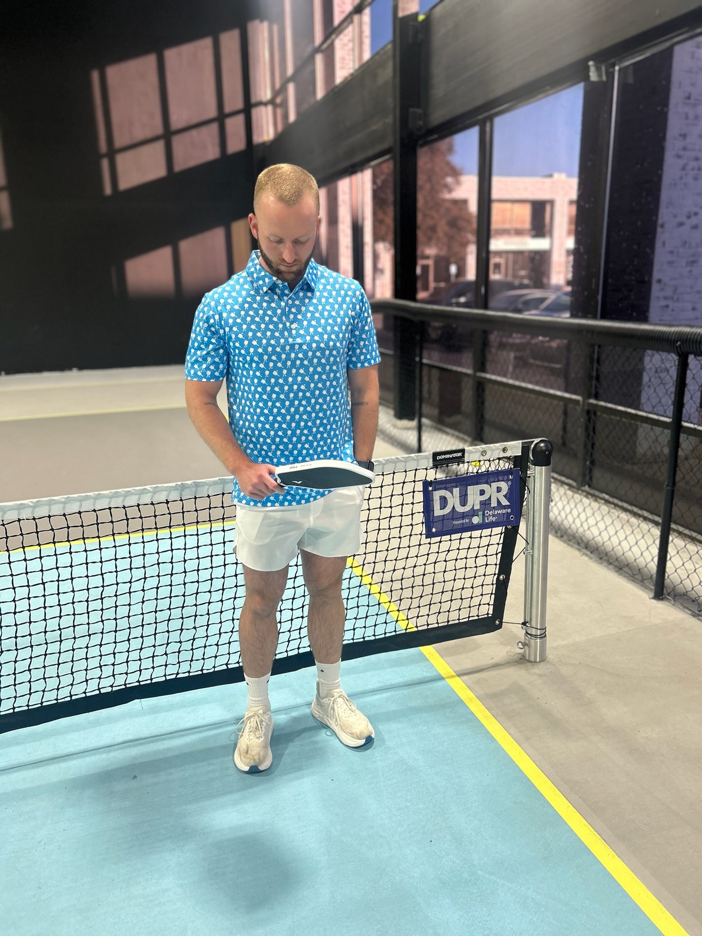 Men's Pickleball Performance Polo | Pickled Blue