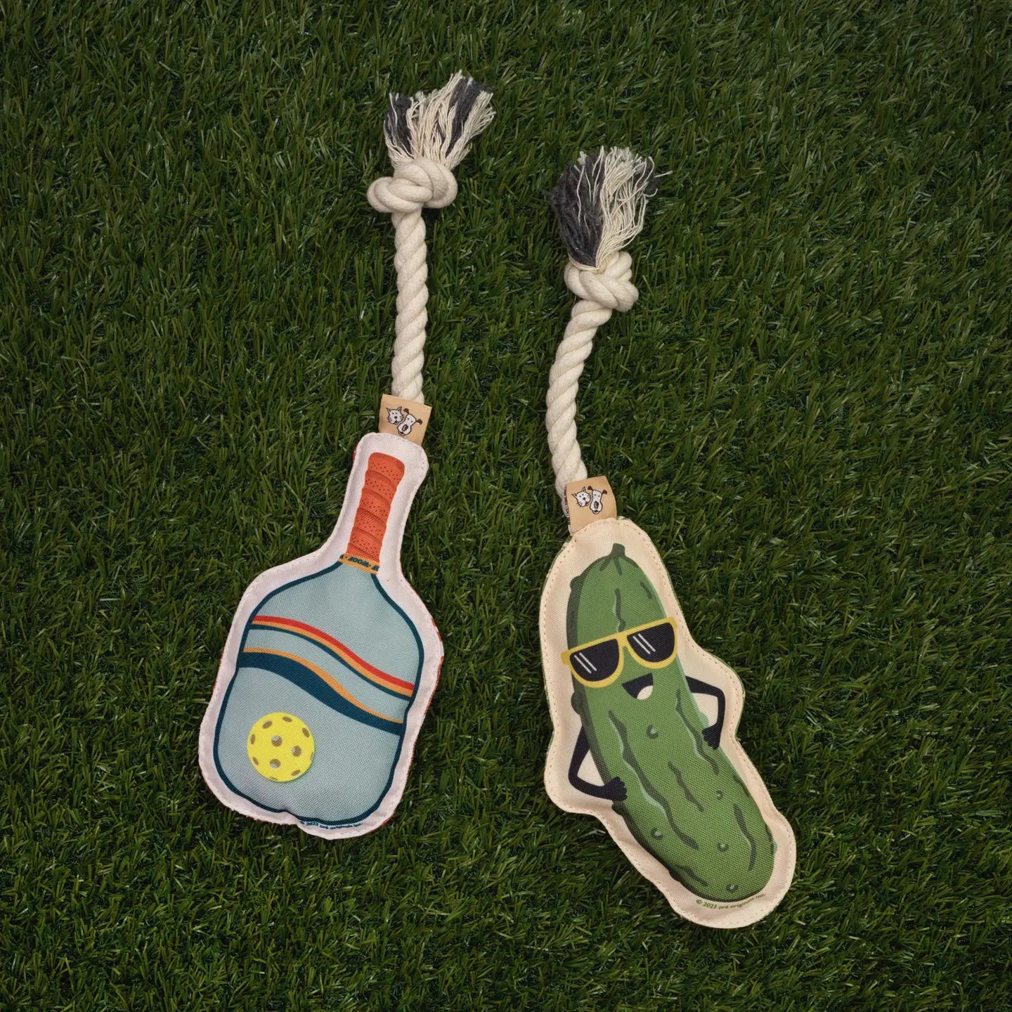 Rope Dog Toy - Pickleball Paddle