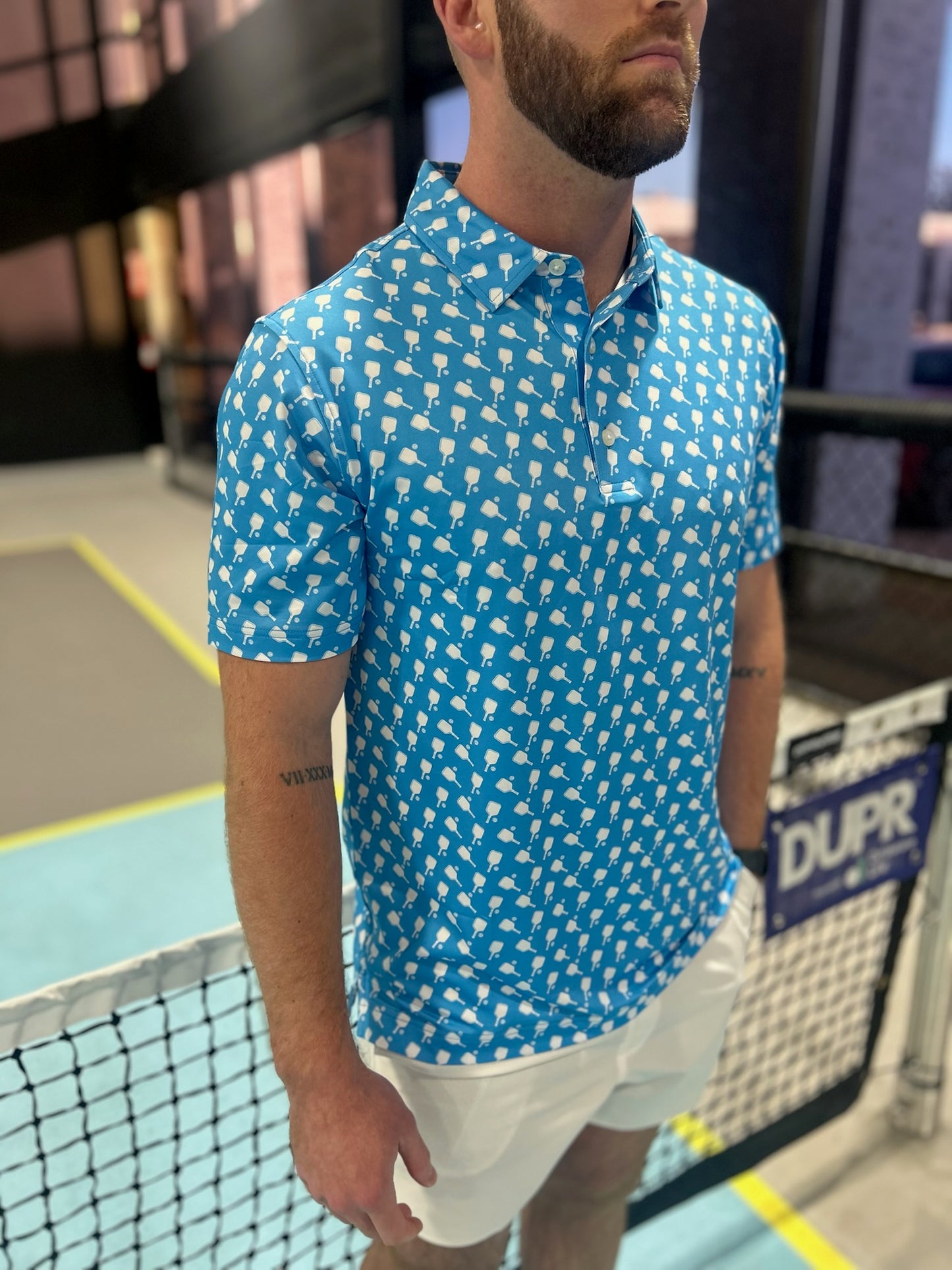 Men's Pickleball Performance Polo | Pickled Blue