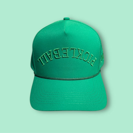 PICKLEBALL Upside Down Hat | green + green