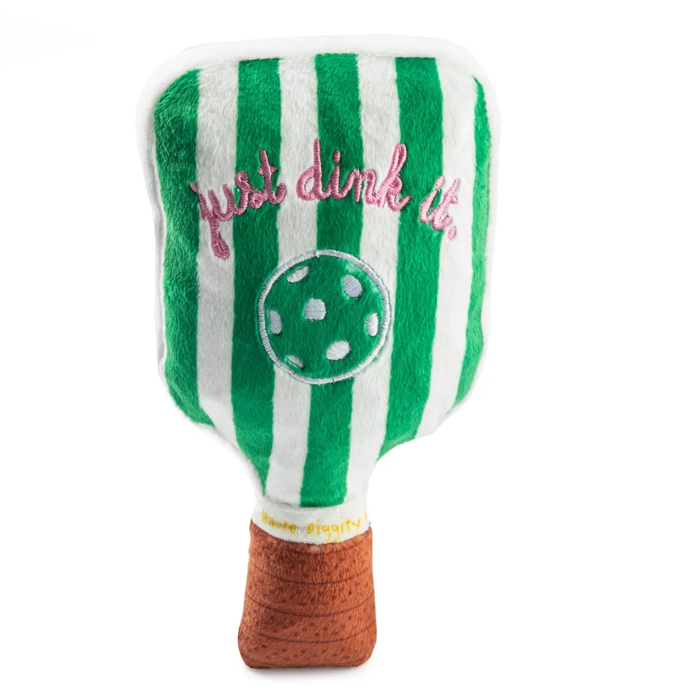 Plush Green Stripe Paddle