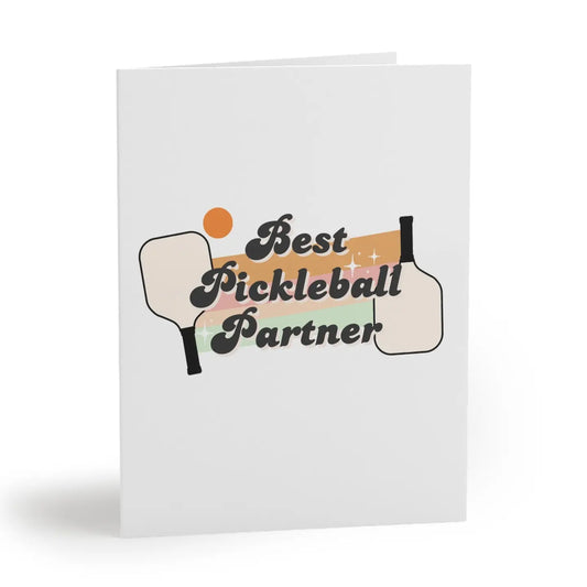 Pickleball Greeting Card | best pickleball partner