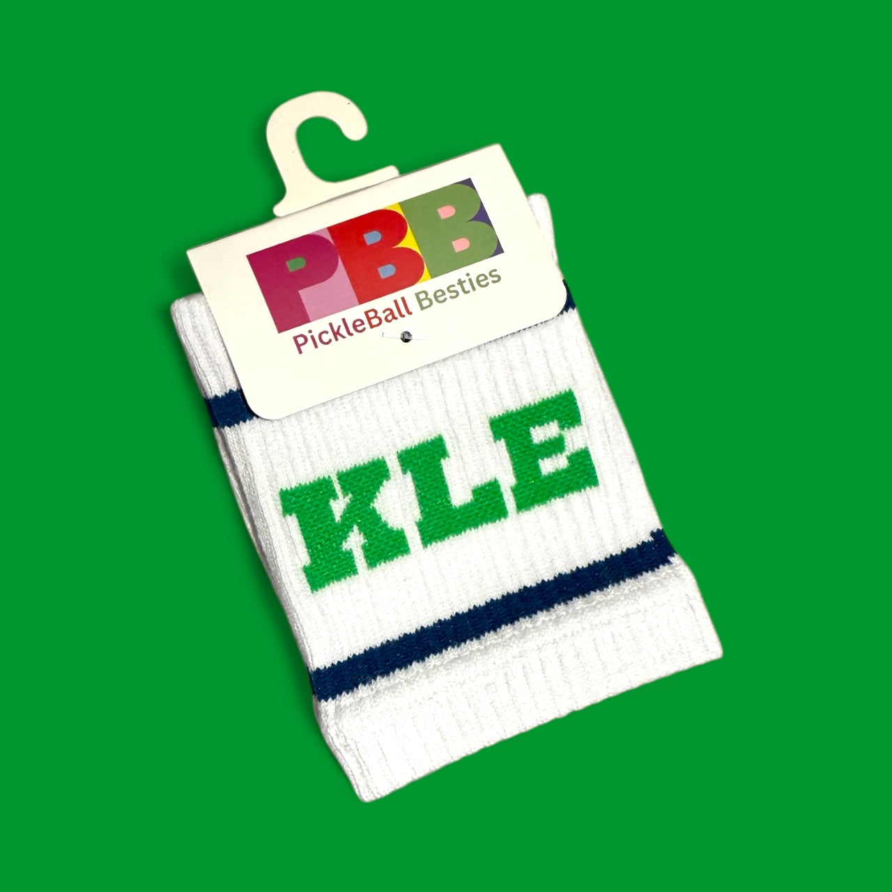 PICKLE Wristbands | white + green + navy