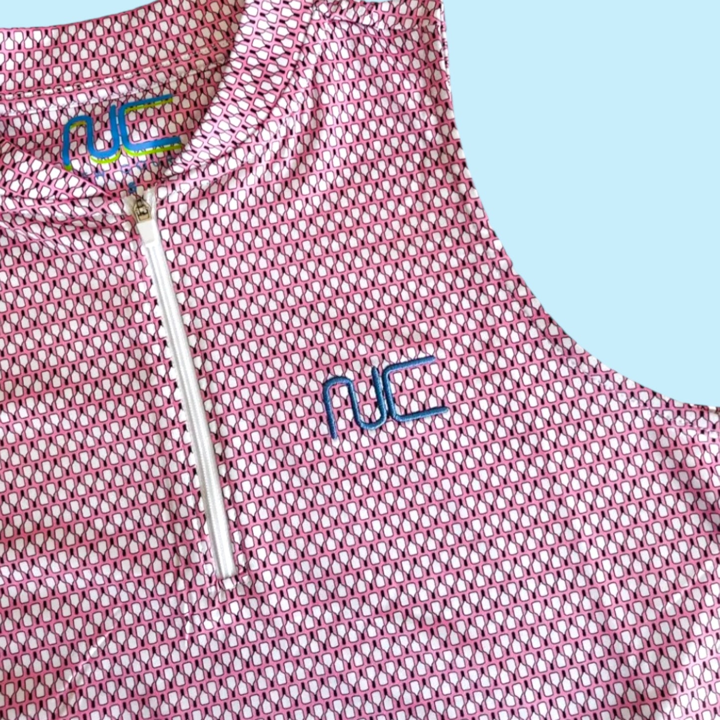 IN STORE ONLY! Sleeveless Performance Tank/Top | pink + paddle pattern