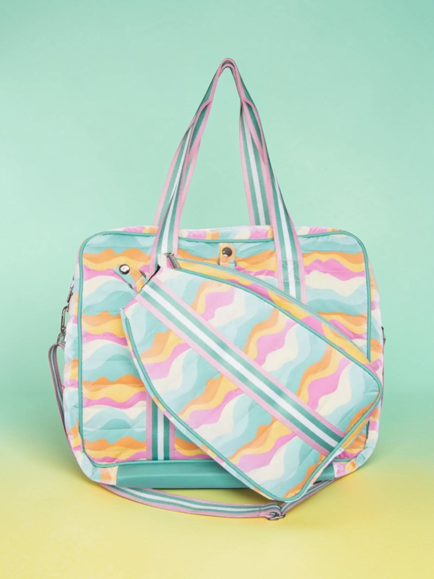 Pickleball Bag | neon abstract colors