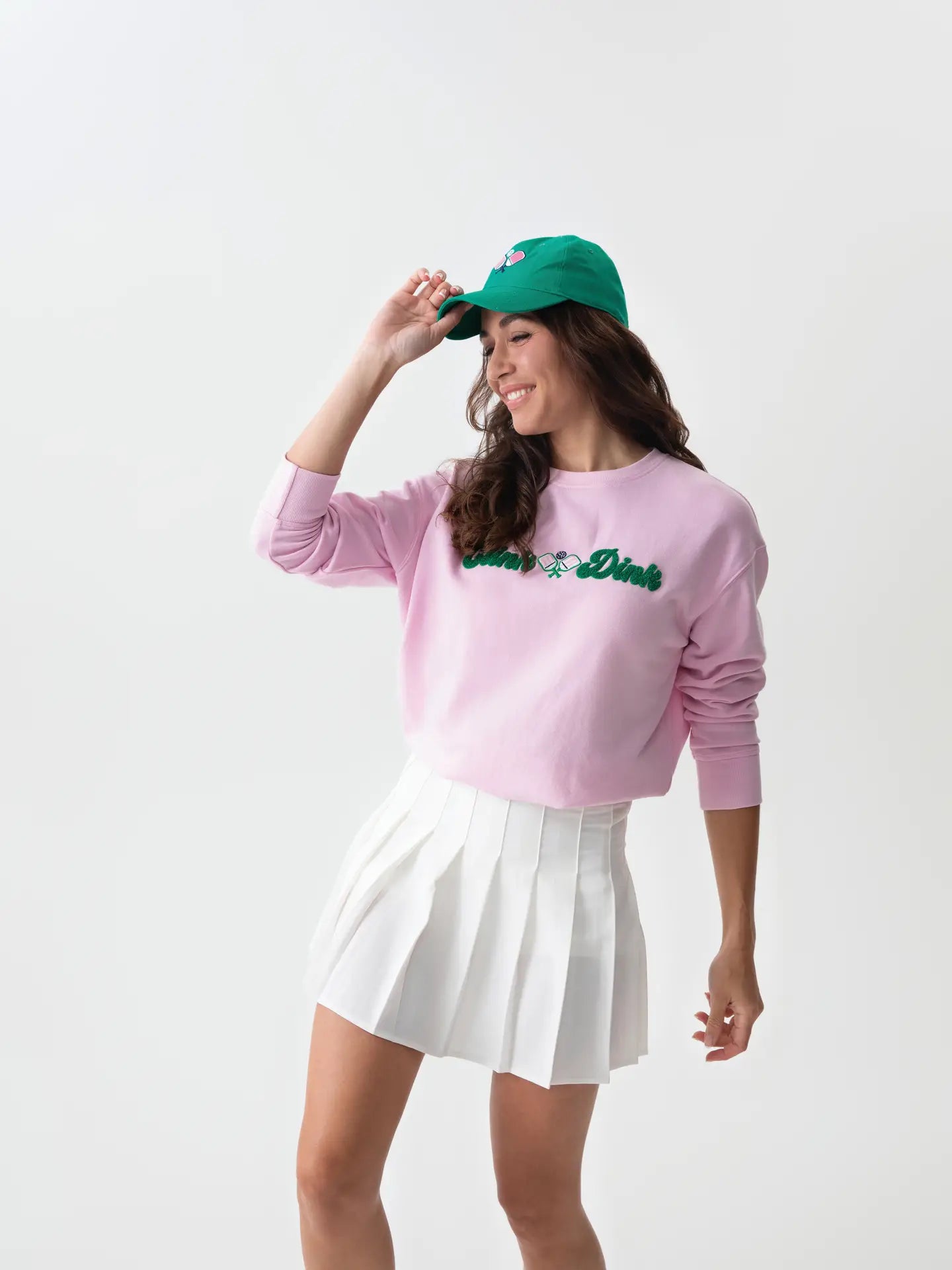 Clink & Dink Sweatshirt | pink