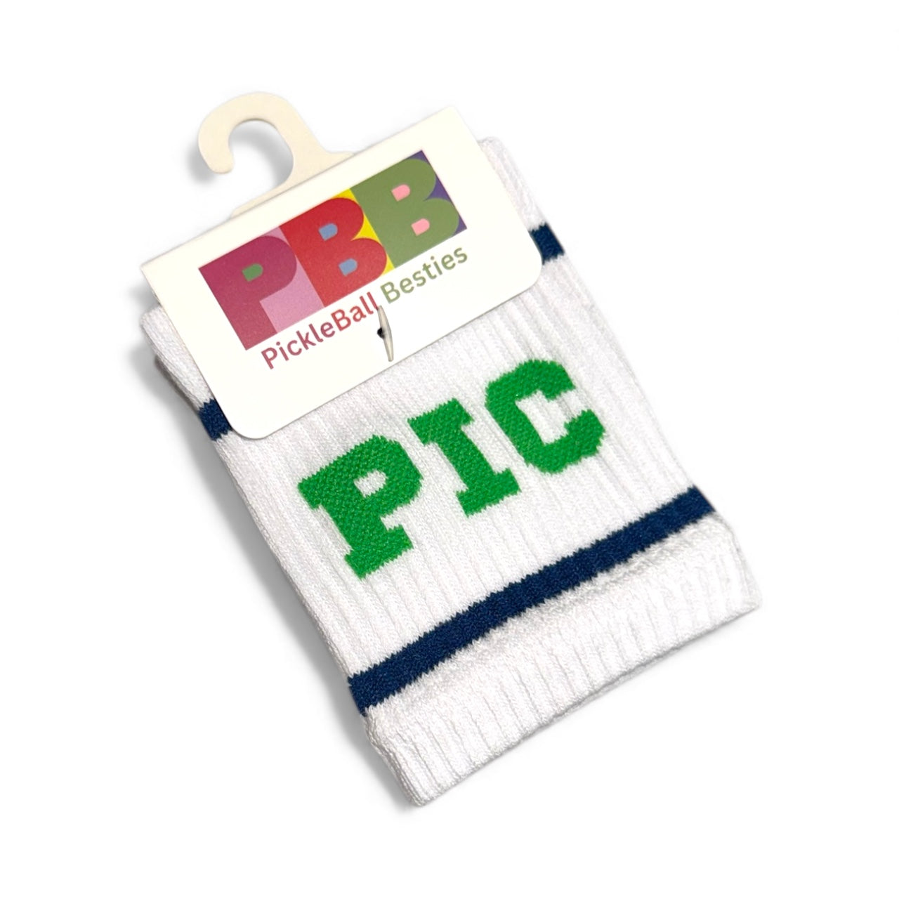PICKLE Wristbands | white + green + navy