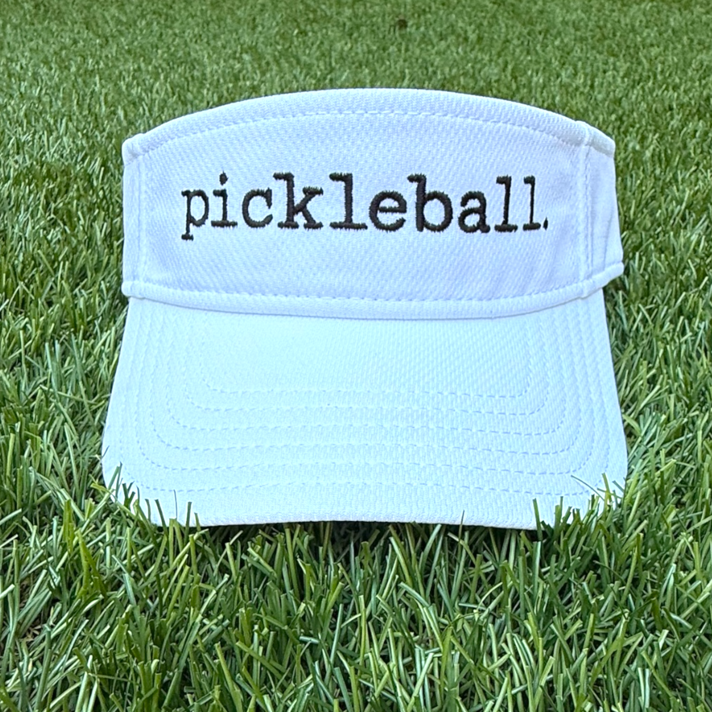 pickleball visor | white