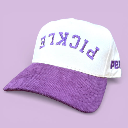 PICKLE Corduroy Hat | purple