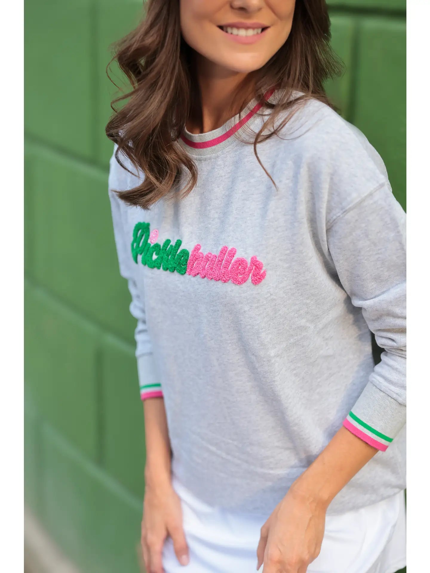 Pickleballer Sweatshirt | grey