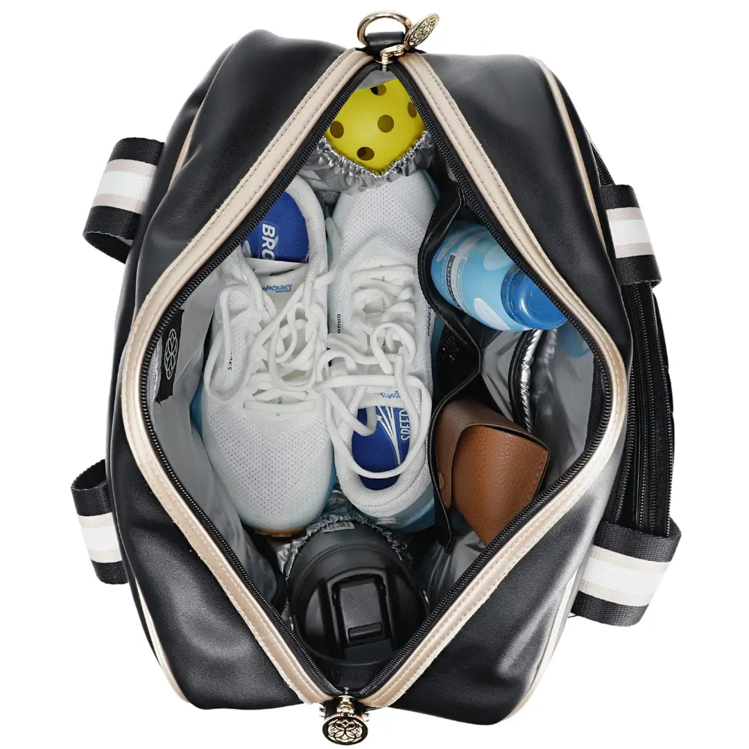 IN STORE ONLY! Snakeskin Pickleball Bag w/ Crossbody Strap + Paddle Storage