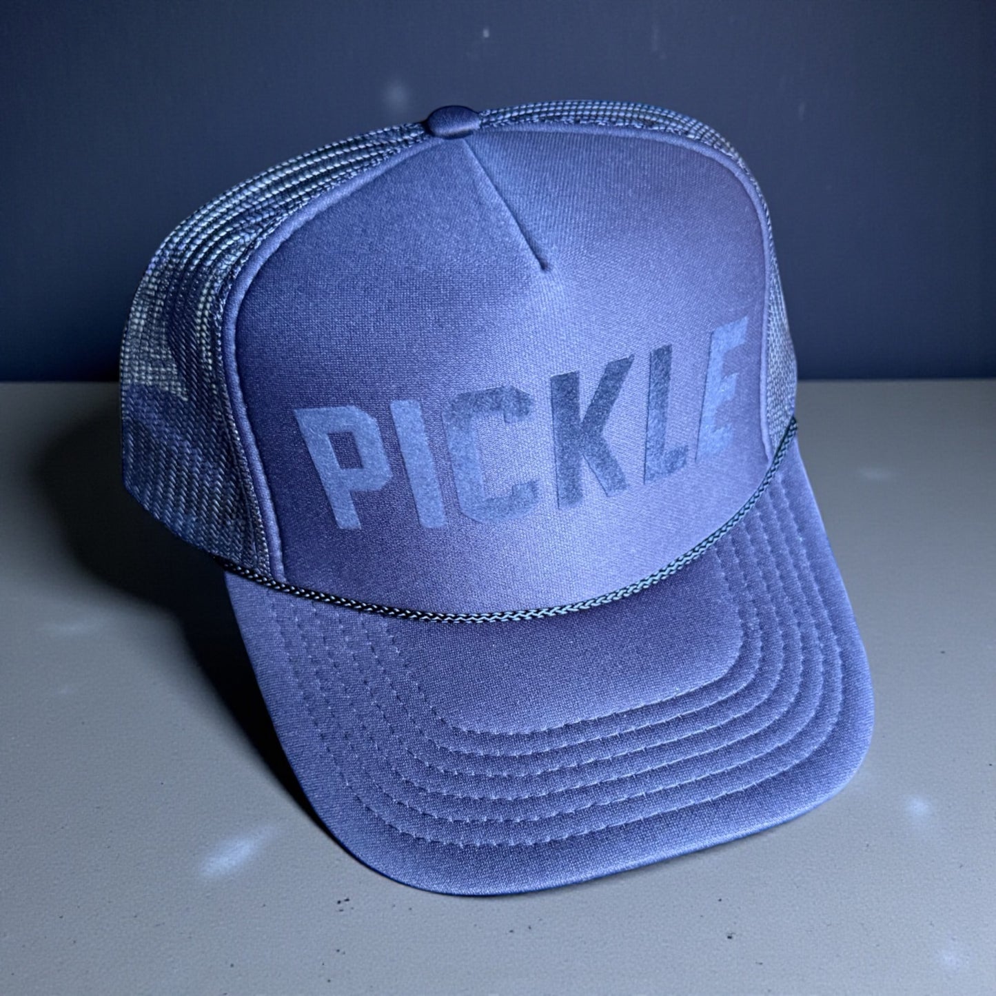 PICKLE Trucker Hat | navy blue