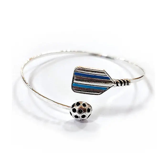 SUPER SALE!!  Wire Bangle Bracelet - Pickleball