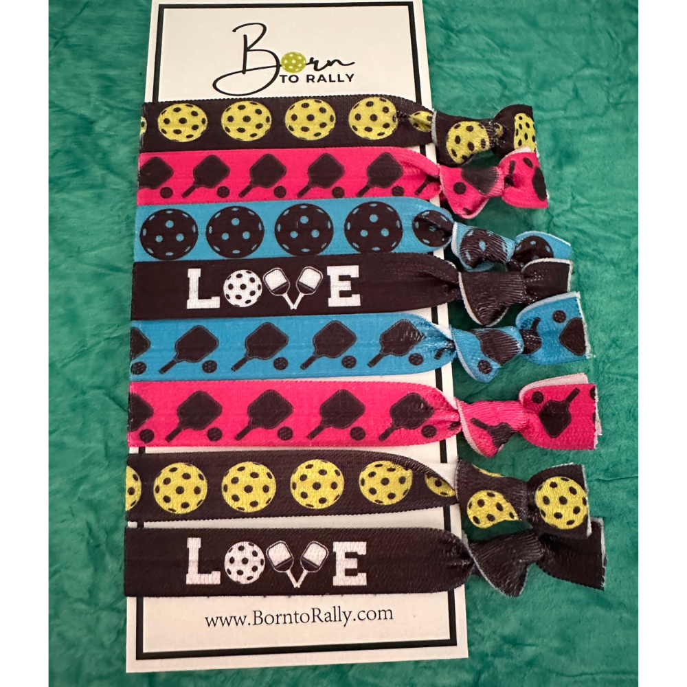 Pickleball Hair Ties | multi color