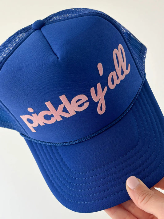 pickle y'all Hat | COBALT BLUE