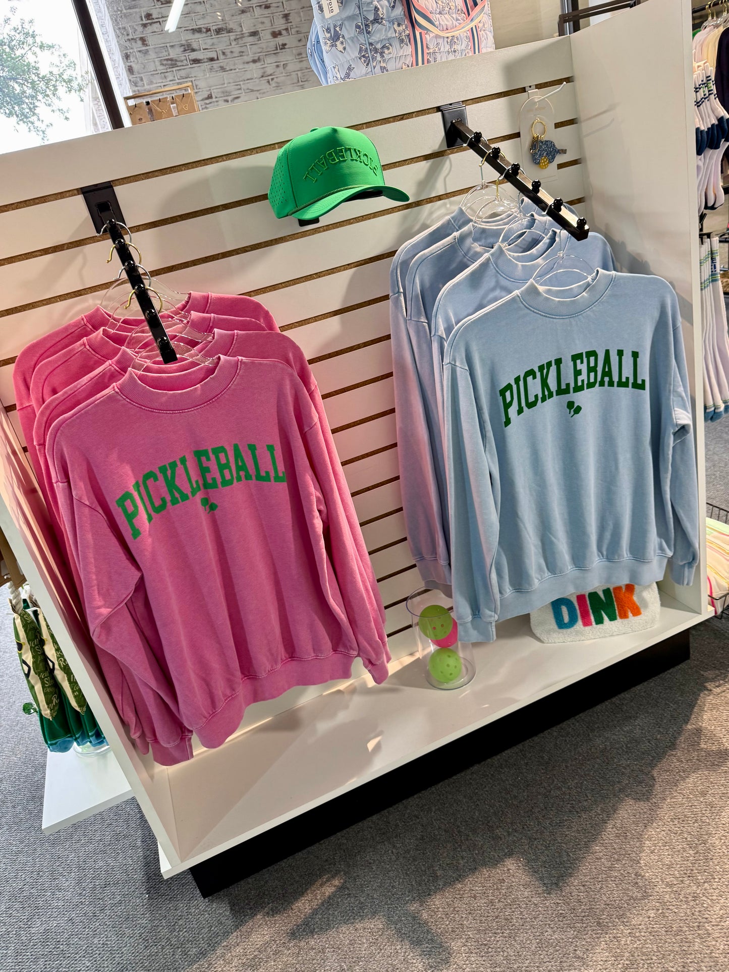 PICKLEBALL Sweatshirt | mineral hot pink