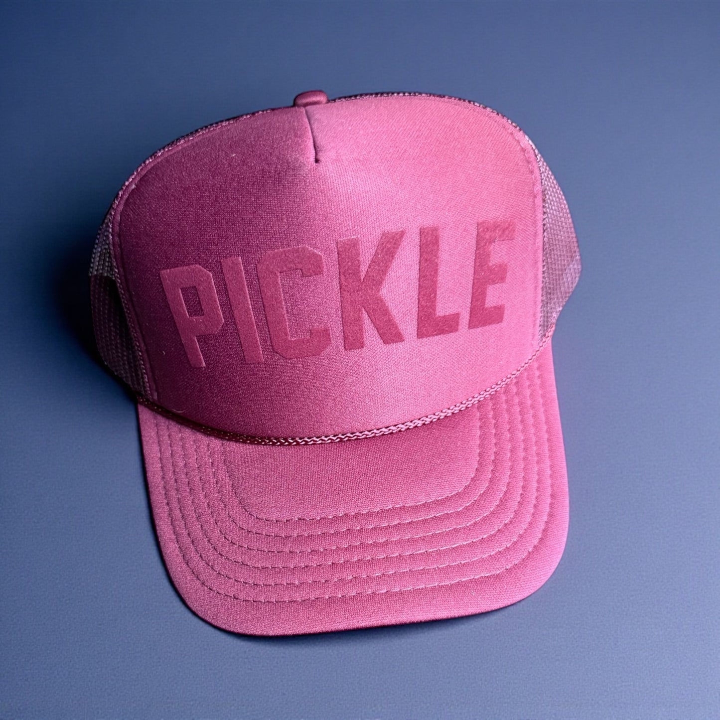 PICKLE Trucker Hat | maroon