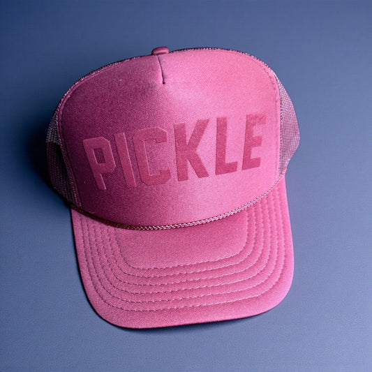 PICKLE Trucker Hat | maroon