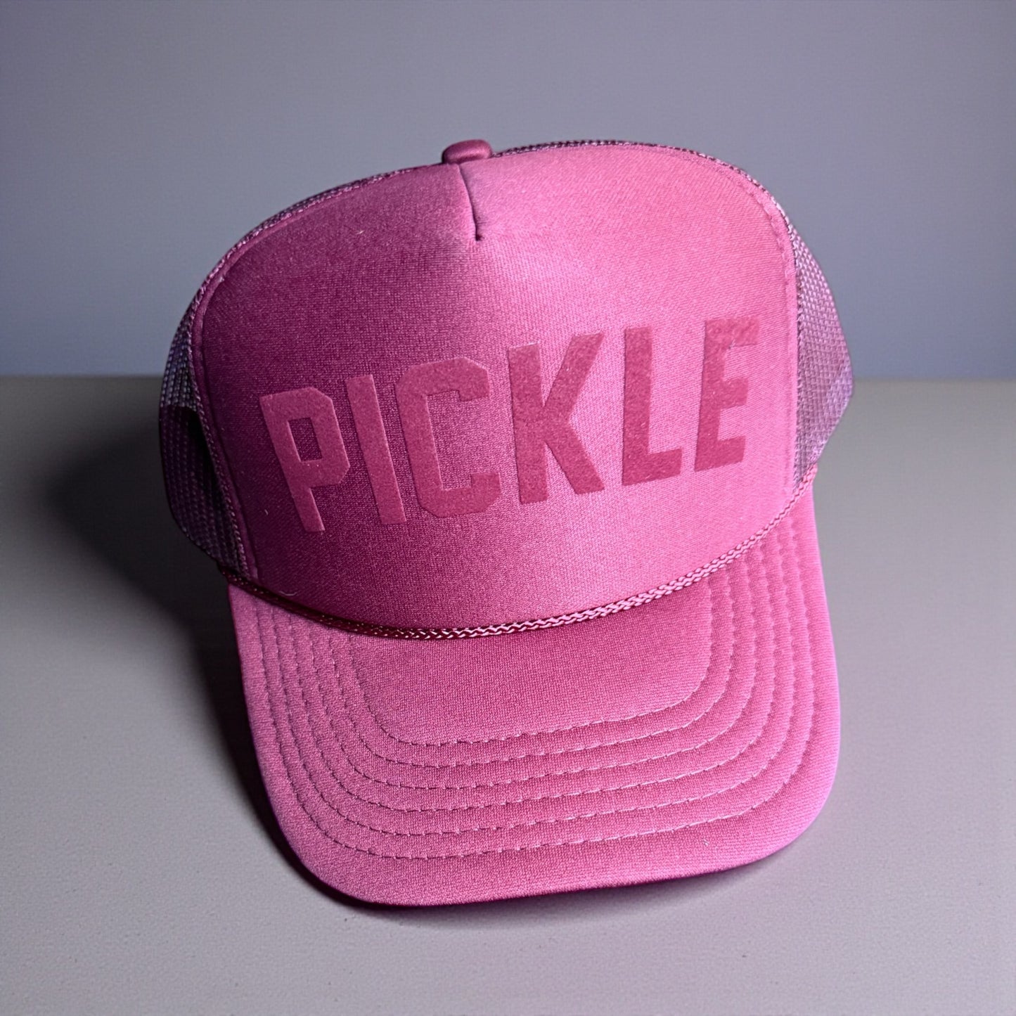 PICKLE Trucker Hat | maroon