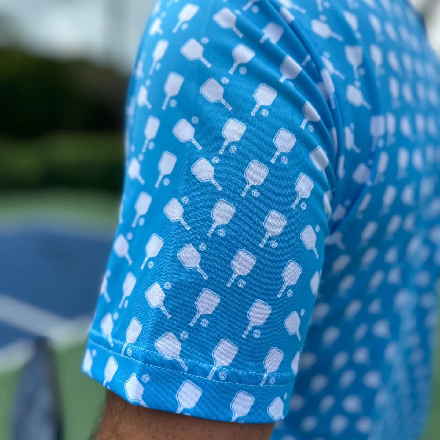 Men's Pickleball Performance Polo | Pickled Blue