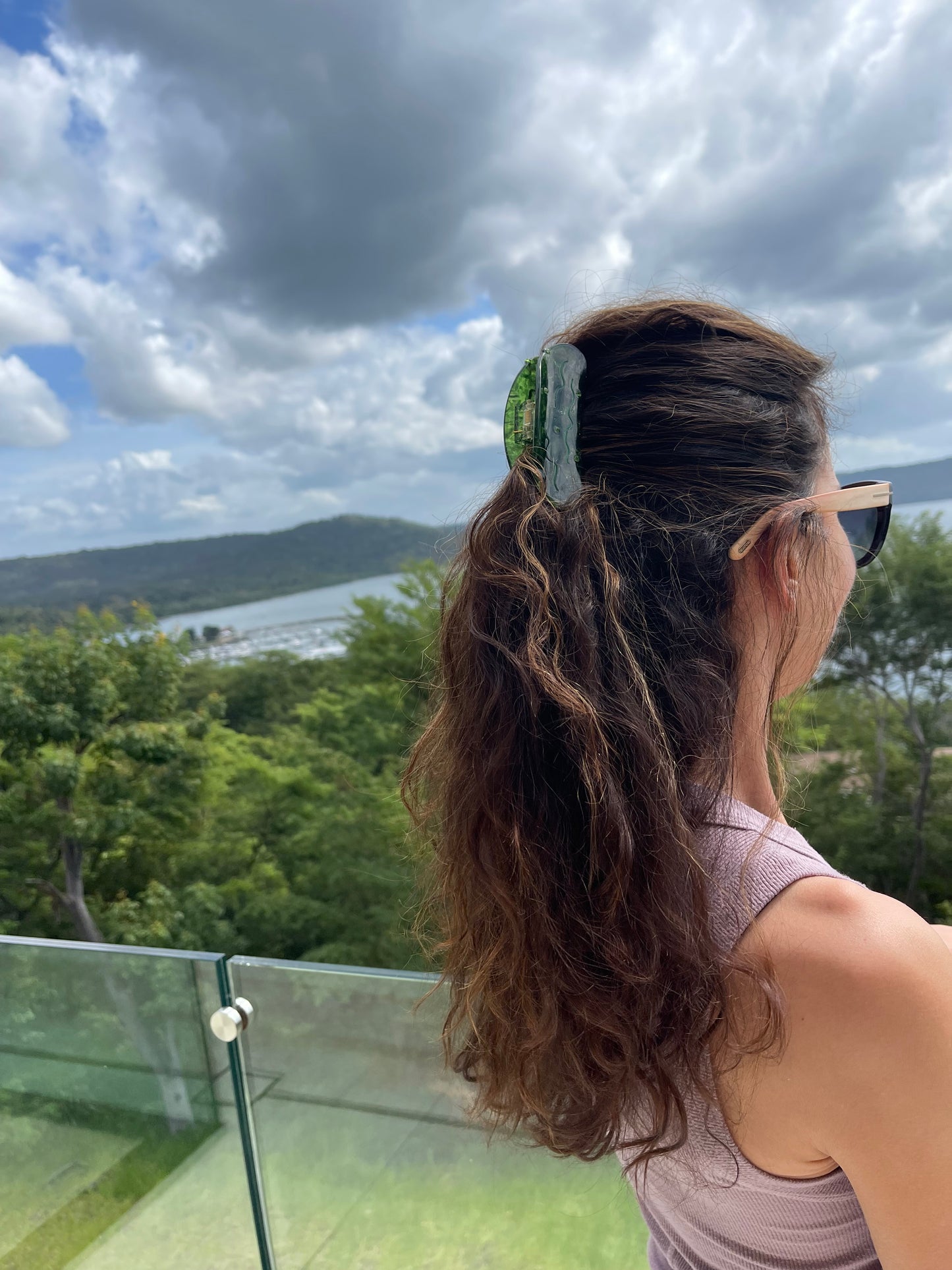 Blingy Pickle Hair Claw
