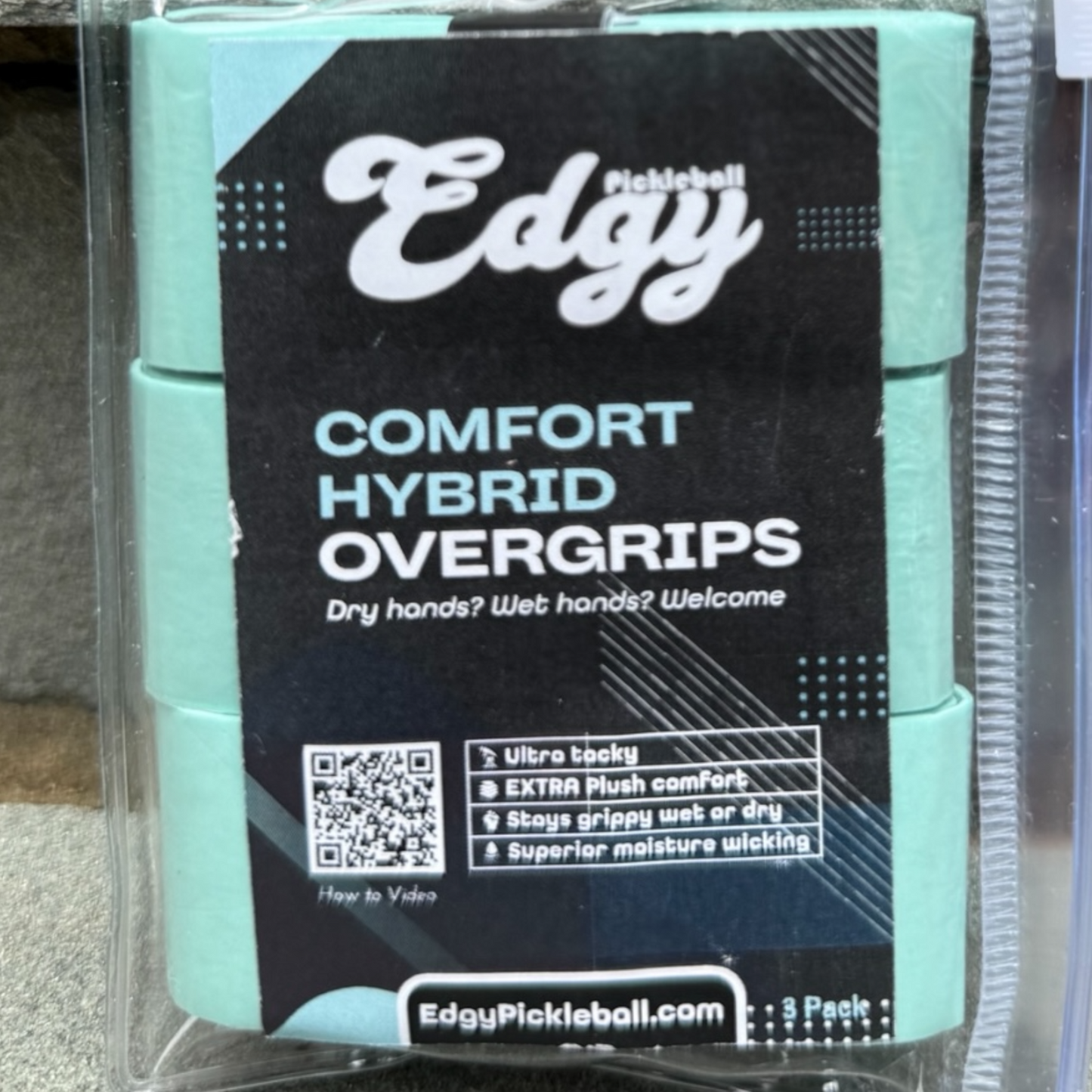 Hybrid Overgrip | 3 Pack | Mint Green