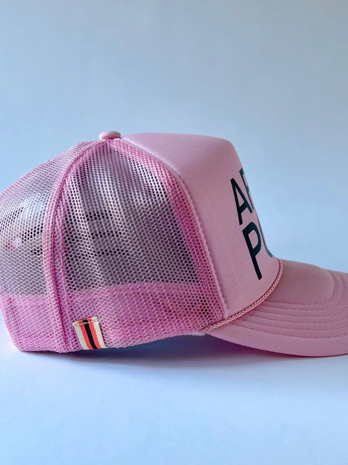 Après Pckl High Profile Pickleball Trucker Hat | Light Pink