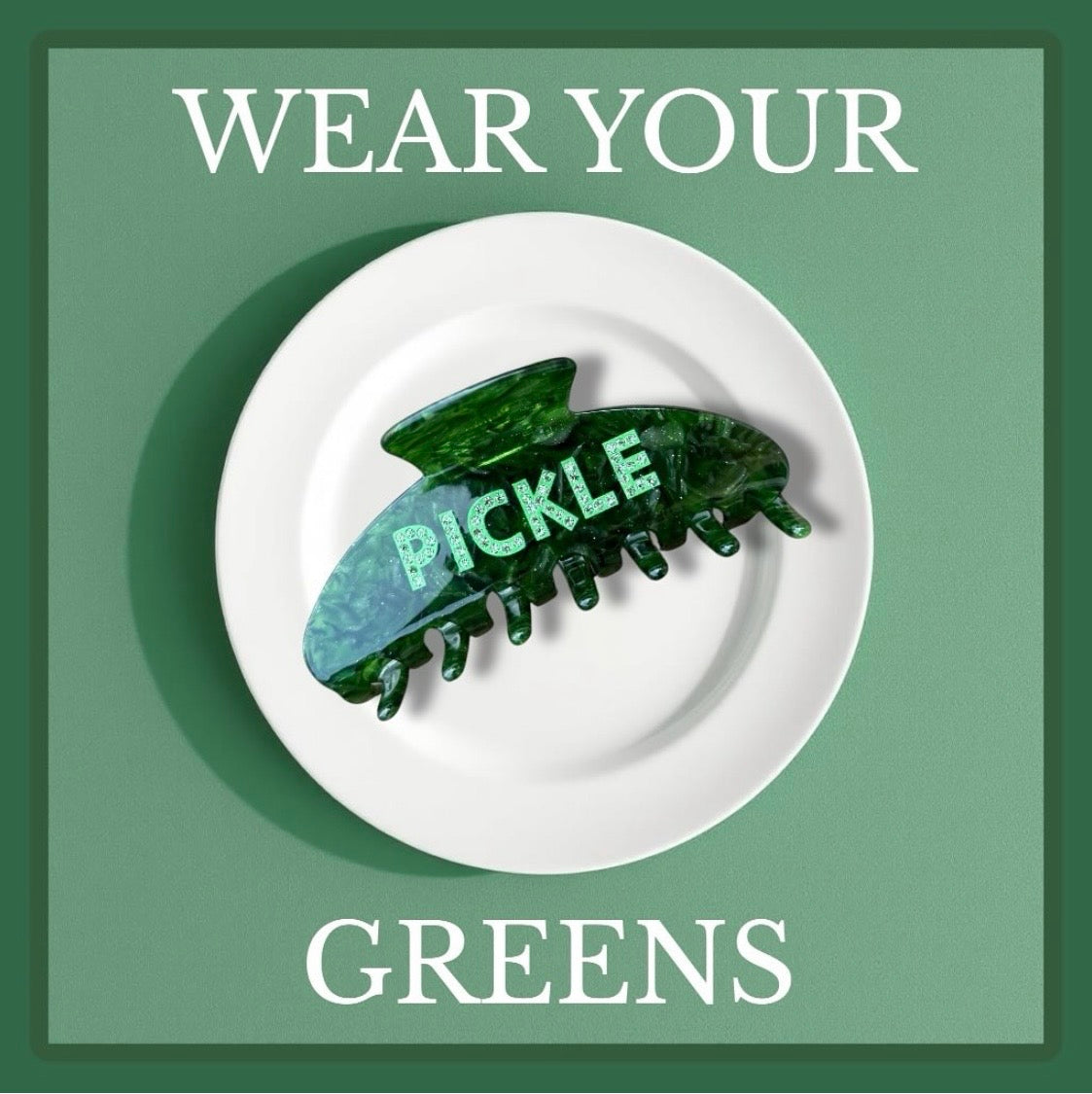 PICKLE Hair Claw