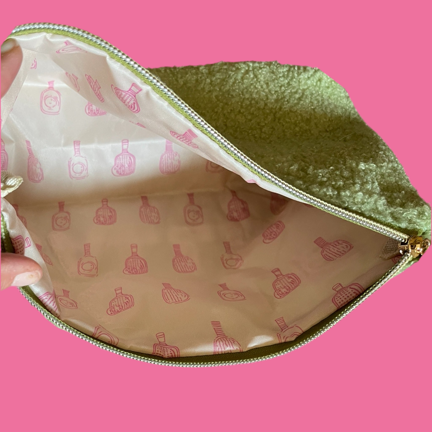 PICKLE BALLIN Teddy Pouch | Green