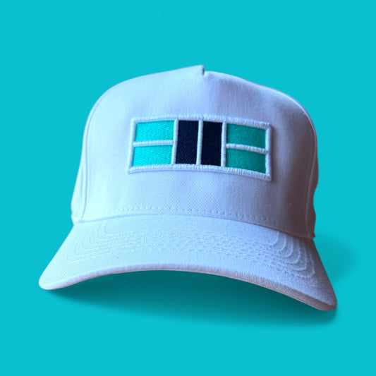 ON COURT Embroidered Pickleball Hat | white