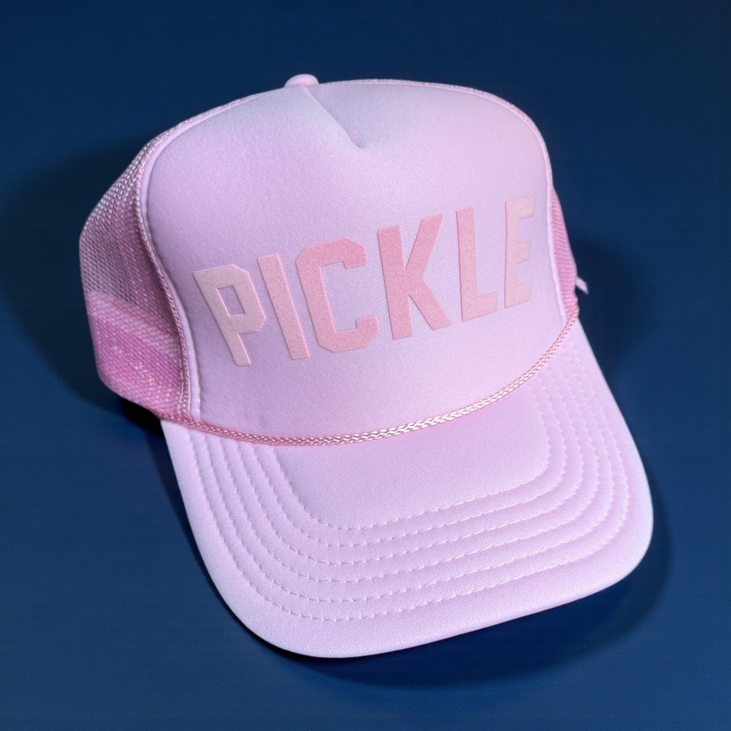 PICKLE Trucker Hat | light pink