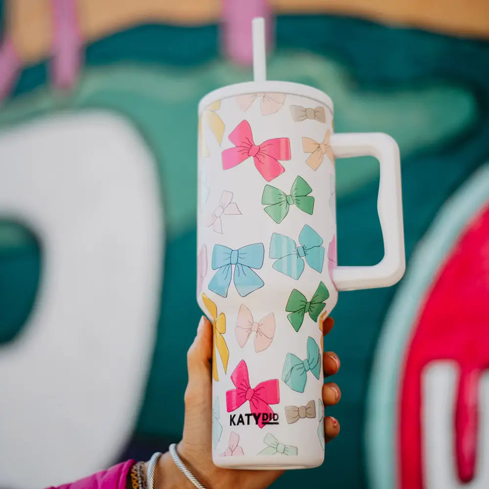 IN STORE ONLY! 38oz BOW Tumbler Cup | multi color